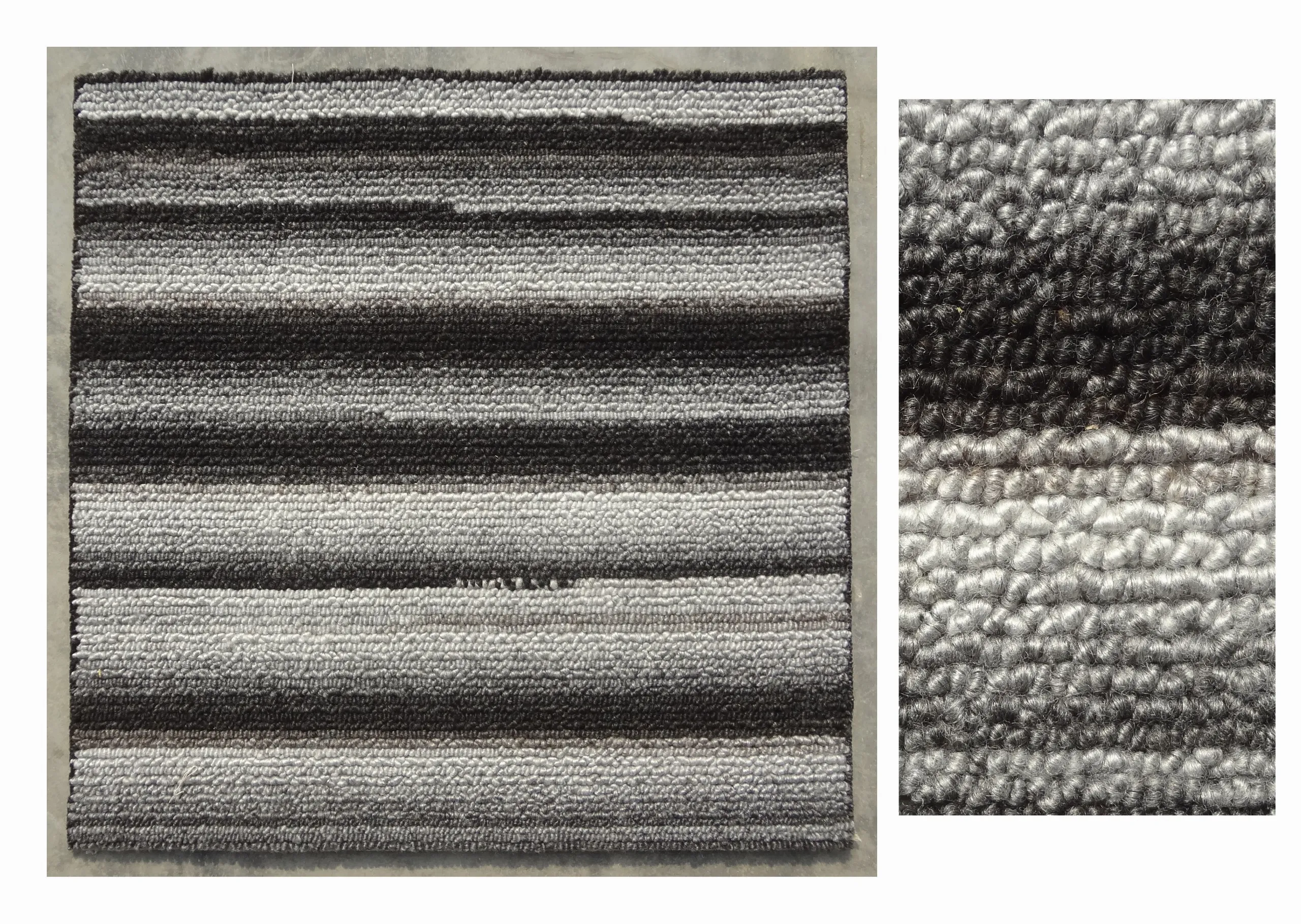 Architectural Jute Grid rug